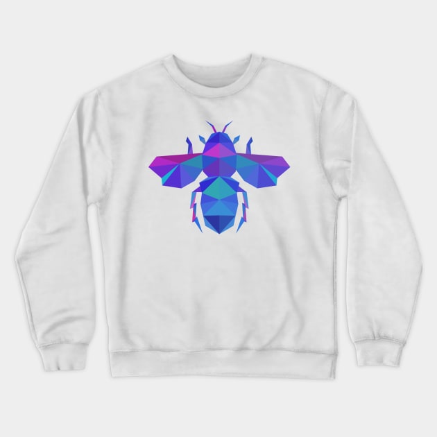 Psychadelic Bumblebee Crewneck Sweatshirt by meganther0se